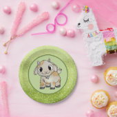 kleine ziege  papieren bordje (Feest)