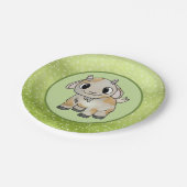 kleine ziege  papieren bordje (Gekanteld)