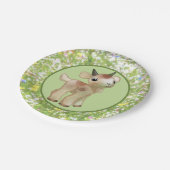 kleine ziege  pappteller papieren bordje (Gekanteld)