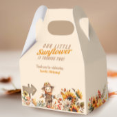 Kleine Zonnebloem Herfst Verjaardag Bedankdoosjes