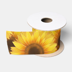 Kleine zonnebloempitten lint