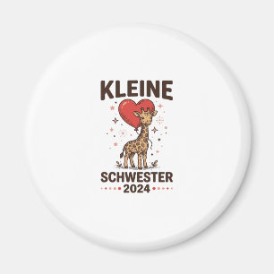 Kleine zus 2024 Schattige giraffe zus ontwerp_1 Magneet