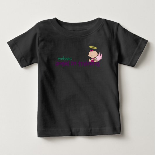 Kleine zus engel T-shirt (Voorkant)