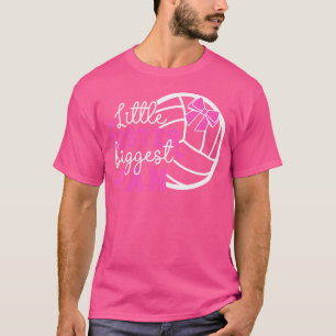Kleine zus volleybal zus van een volleybal PL T-shirt