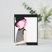 Kleine zuster briefkaart (Staand voorkant)