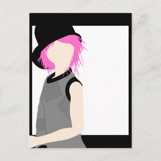 Kleine zuster briefkaart (Voorkant)