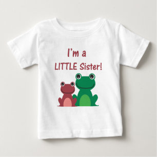 Kleine zuster Frog Sibling T (groen/roze)