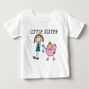 Kleine zuster met Big Sis Tshirts