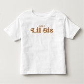 Kleine zuster Persoonlijke Zwangerschap onthaal me Kinder Shirts (Voorkant)