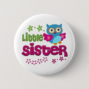 Kleine zuster ronde button 5,7 cm