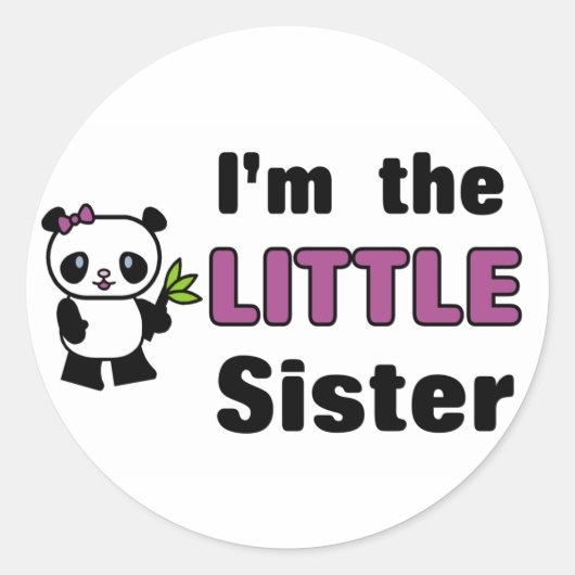 Kleine zuster stickers (Voorkant)