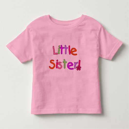 Kleine Zuster T-shirts en geschenken (Voorkant)