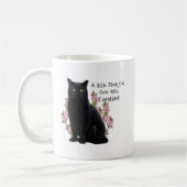KLEINE ZWARTE CAT KOFFIEMOK (Links)
