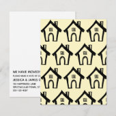 Kleine zwarte huizen, we hebben gele Kaarten verpl (Voorkant / Achterkant)