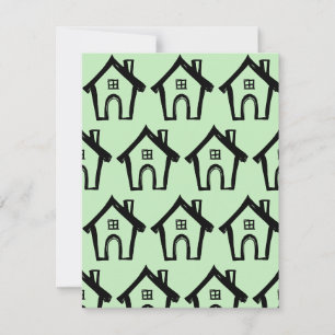 Kleine Zwarte Huizen, Wij Zijn Verhuisd Groene Kaa Kaart