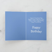 Kleine zwarte lab-paprika, zoals design bedankkaart (Binnen)