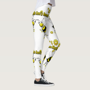 Kleiner je bent de bijen die bijen dansen leggings