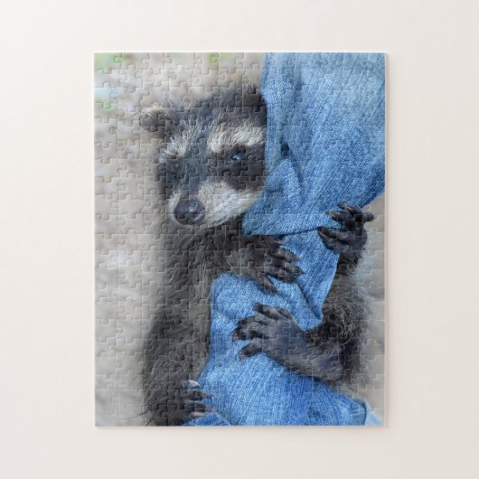Kleiner Waschbär Legpuzzel (Verticaal)