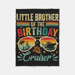 Kleinere broer van de verjaardag Cruiser Sungles C Fleece Deken