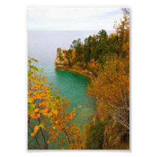 Kleinere kasteel Michigan Foto Afdruk