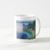 Kleinere kasteel op de Sunset Mok (Voorkant rechts)