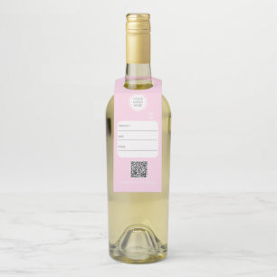 Kleinhandels Logo Fles Hanger Labels