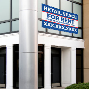 Kleinhandelsruimte aanpassen voor de uitsparing va spandoek