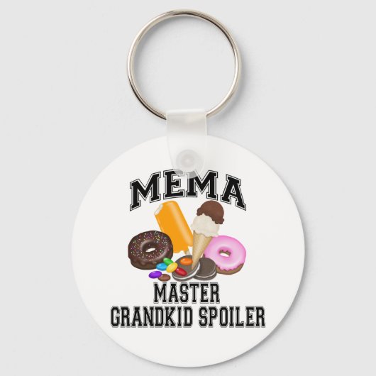 Kleinkind Bederver Oma Sleutelhanger (Voorkant)