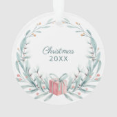 Kleinkind Foto Vakantie Ornament (achterkant)