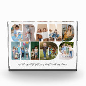 Kleinkinderen 9 Fotocollage, Cadeau voor grootoude Fotoblokken (Voorkant)