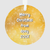 Kleinkinderen foto Ornament aandenken voor grootou (achterkant)