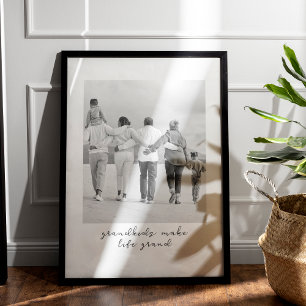 Kleinkinderen maken het leven Grand Custom Family  Poster