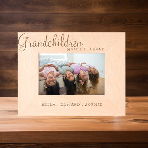 Kleinkinderen maken het leven grandioos   Foto Gegraveerde Lijstjes