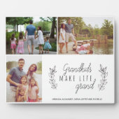 Kleinkinderen maken het leven groot fotocollage ci fotoplaat (Voorkant)