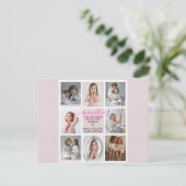 Kleinkinderen Maken Het Leven Grootmoeder 8-Foto C Briefkaart (Staand voorkant)