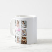 Kleinkinderen Maken Het Leven Grootmoeder 8-Foto C Koffiemok (Voorkant links)