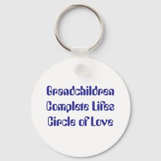 Kleinkinderen Voltooien de Liefdescirkel Sleutelhanger