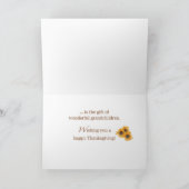 Kleinkinderen zijn Zegeningen op de Thanksgiving Kaart (Binnen)