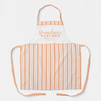 Kleinmoeders Keuken Moderne Cute Perzik Oranje Schort