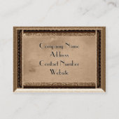 Kleinmore Bailey IV Victoriaans  Visitekaartje (Achterkant)