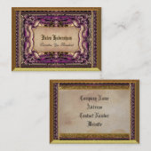 Kleinmore Tisha Victoriaans  Visitekaartje (Voorkant / Achterkant)