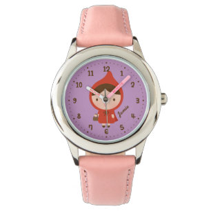 Kleinrodekapjes Vertelling Meisjes Gepersonaliseer Horloge