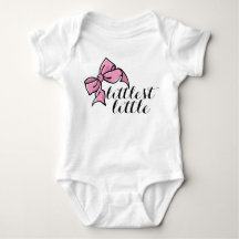 Kleinste kleine outfit voor baby meisje met roze s