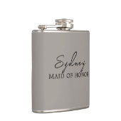 Kleinstedige bruiloftspartij heupfles (Rechts)