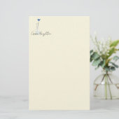 Kleinvaas Briefpapier (Staand voorkant)