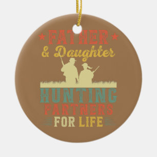  kleinvader en slachtjager keramisch ornament