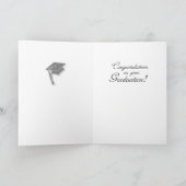 Kleinzoon Afstuderen Pet Kaart (Binnen)
