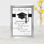 Kleinzoon Afstuderen Pet Kaart (Gele Bloem)