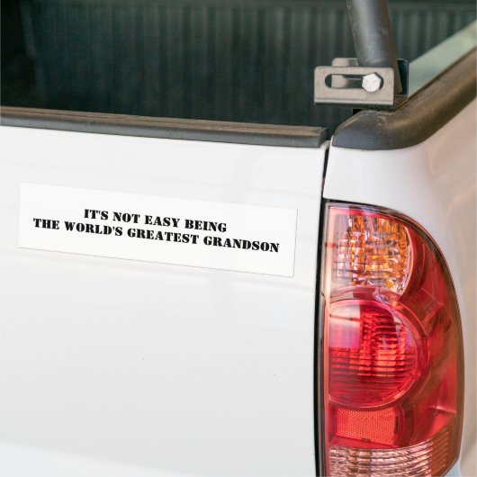 kleinzoon bumpersticker (Op Truck)
