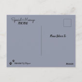 Kleinzoon Gefeliciteerd met je verjaardag Briefkaart (Achterkant)